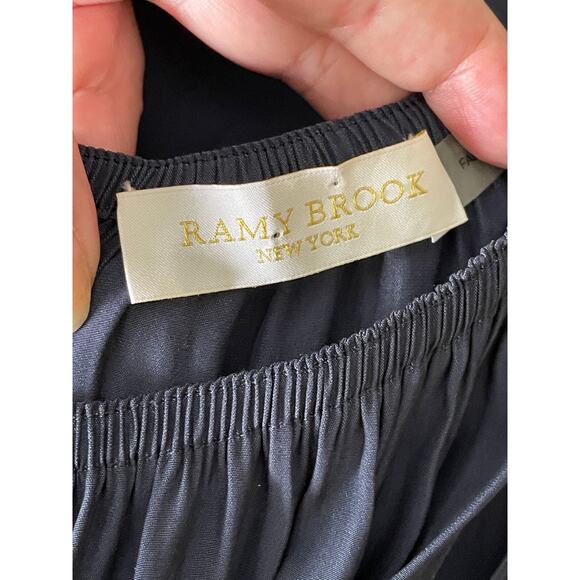 Ramy Brook Lauren Cold Shoulder Drop Waist Dress Size XS - Picture 5 of 8